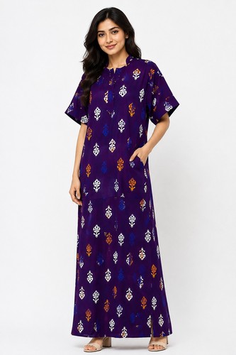 Indian night dress cotton - indian,