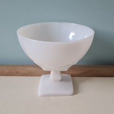 Vintage Art Deco Milk Glass