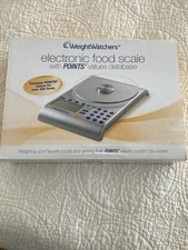 Weight Watchers Electronic Food Scale with Points Plus Values Database New