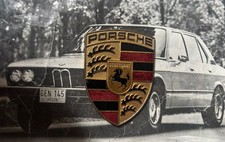 Genuine Porsche Badge Emblem