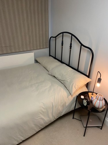 Bed frame double - frame, mattress