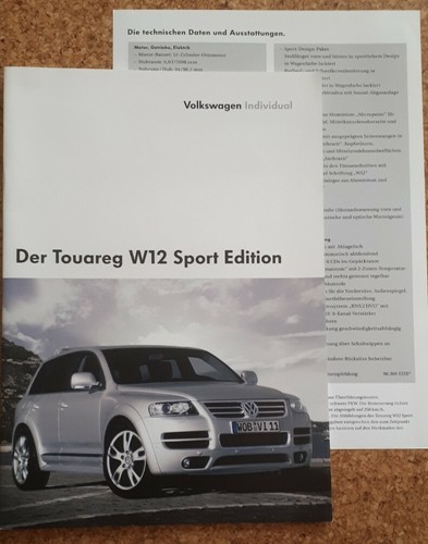 Brochure and price list vw - price,
