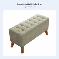 Tufted Entryway Bench Soft