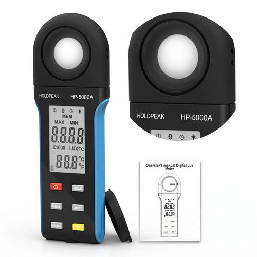 Digital lux meter - lux,