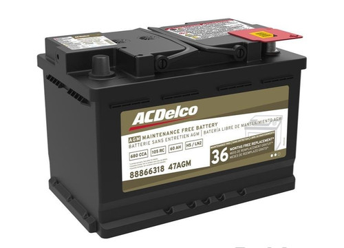 Acdelco 47agm agm bci group - acdelco, agm;