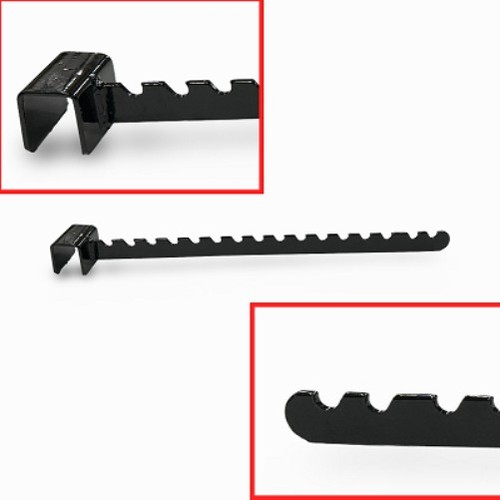 Market stall black straight - stall,