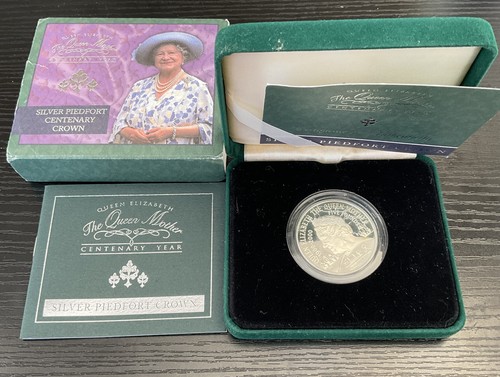 2000 silver proof piedfort - ,