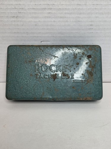 Vintage pocket tackle box - vintage,