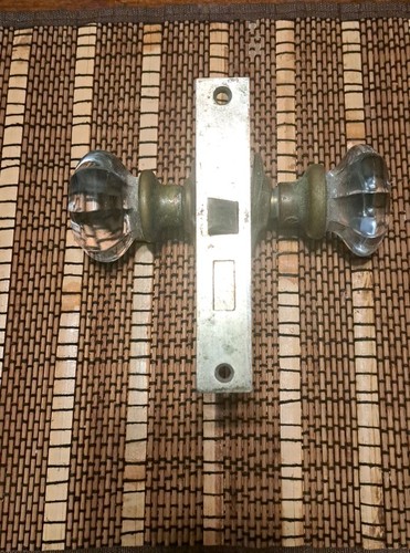 Vintage glass door - vintage,