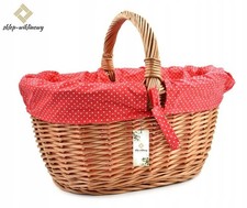 Large Wicker Shopping Basket