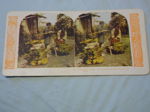Antique colour stereoscope