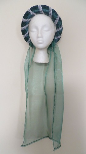 Green and silver medieval - green,