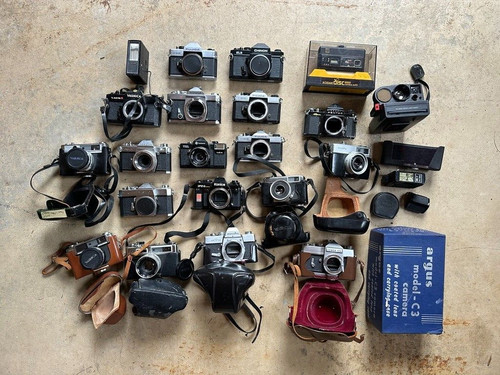 Vtg rare film slr camera - rare,