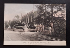 St Paul's Church, Winchmore Hill, Enfield, London Vintage Postcard