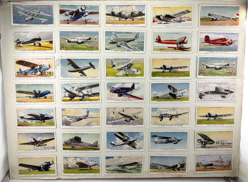 Player cigarette cards - player's,