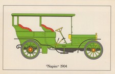 Vintage Cars Postcard - Napier, Great Britain, 1904 - SW810