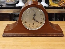 Old Westminster Chime Mantel Clock For Restoration. Springs Intact.
