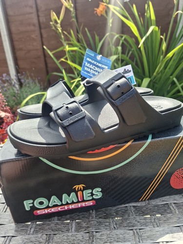 Ladies skechers foamies cali - foamies,