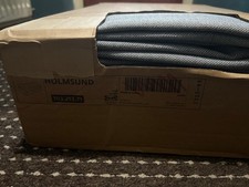 New in box Cover for Ikea Holmsund 3 Seat Sofa-bed in Nordvalla medium Grey 