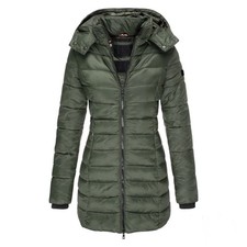 Womens Winter Long Puffer Coat