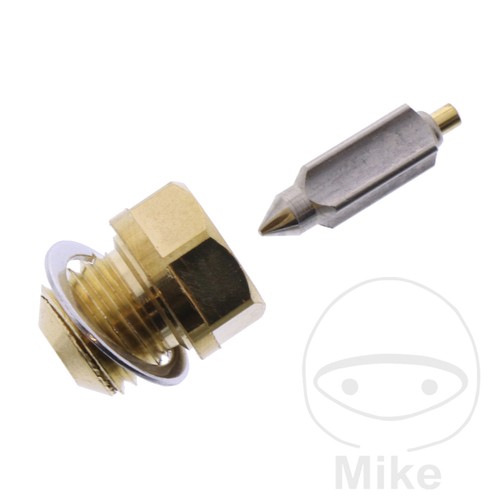 Float needle with - , seat