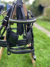 LEATHER DRIVING HARNESS SHETLAND-PONY-COB-FULL  *FREE POSTAGE*