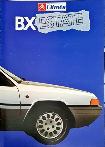 Citroen estate brochure - bx,