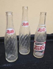 Lot of 3 Old Vintage Pepsi -