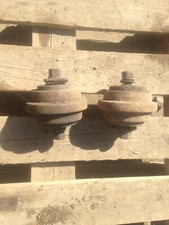 C47 2 x Mini Digger Bottom Rollers (Spare Part) Rubber? steel?