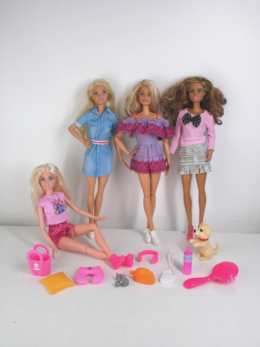 Barbie pink passport - pink, bundle