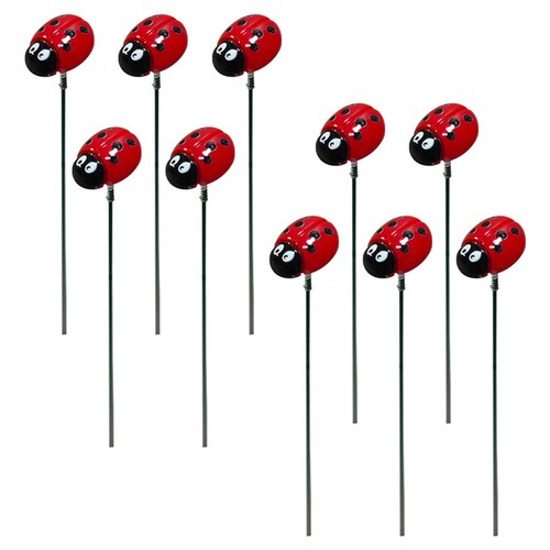 10pcs garden resin ladybug - 10pcs,
