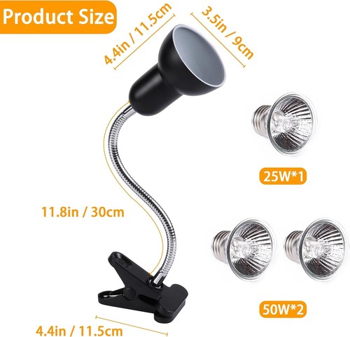 Tortoise heat lamp with - with, ×