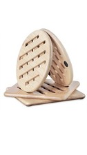 Wooden trivet pot stand