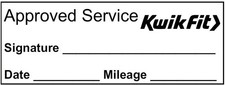 Kwik Fit garage service