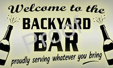 WELCOME TO THE BACKYARD