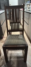 4 sheesham wood chairs John