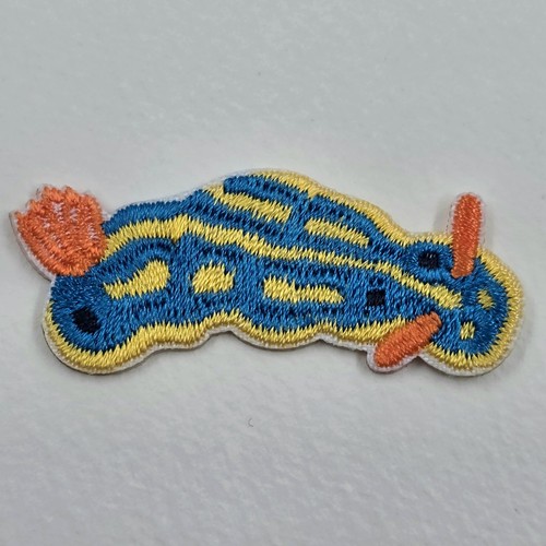 Sea slug embroidered - slug, patch