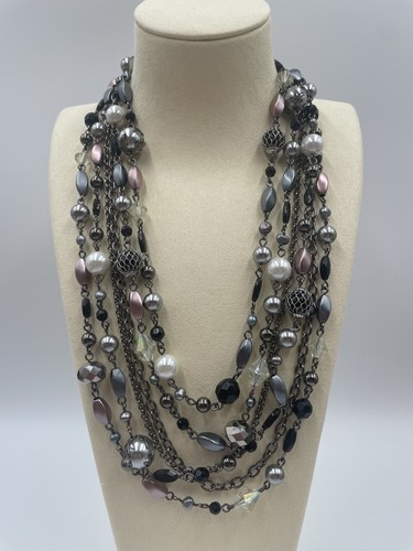 Lia sophia six strand - six, beaded