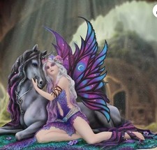 Nemesis Now Evania Fairy Unicorn Companion Figurine 40cm
