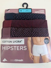 M&S Men Cotton Lycra HIPSTERS