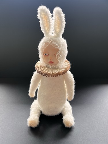Creepy handmade artist doll - creepy,