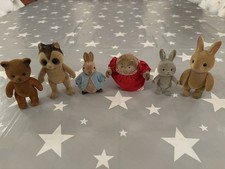 SYLVANIAN MAPLE TOWN PETER RABBIT STYLE VINTAGE  FIGURES