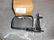 Left Hand Wing Door Mirror Manual Non Cable PN ZVW003C,VW GOLF MK2 JETTA 83-92