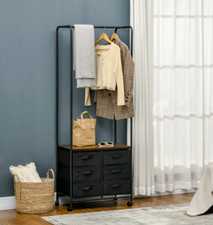 Metal Open Wardrobe Industrial