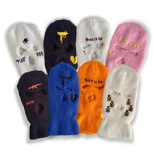 Embroidered Ski Mask Balaclava