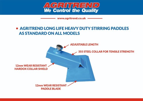 Pan mixer paddles - , life