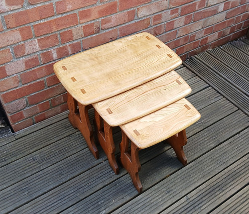 Vintage ercol chantry nest - ercol,