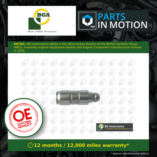 Hydraulic tappet lifter fits - hydraulic, /