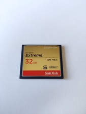 SanDisk Extreme 32gb 120Mb/s