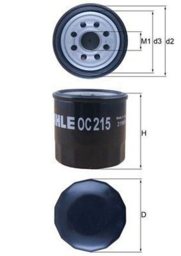 Mahle oil filter for - , suzuki